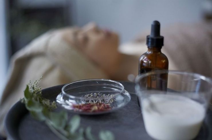 リラックスして施術